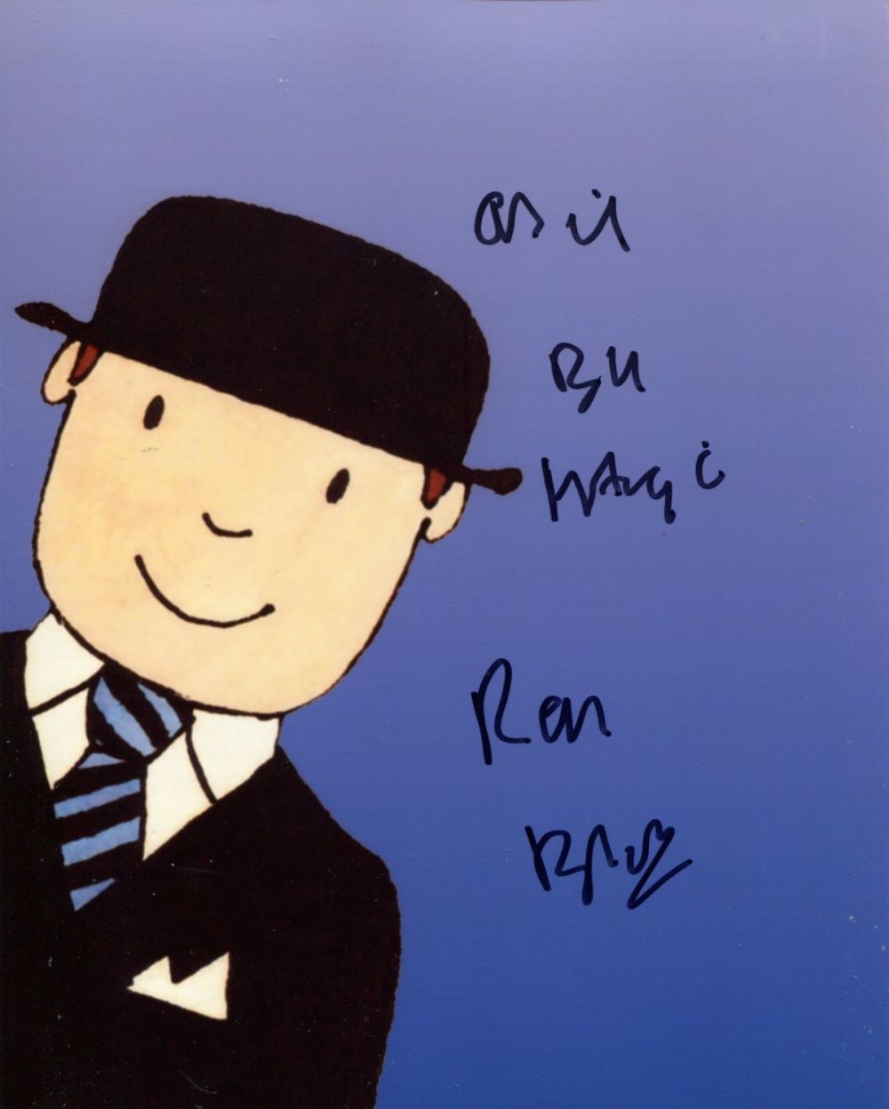 Lot 601: Mr Benn 8x10 photo from the children's TV...