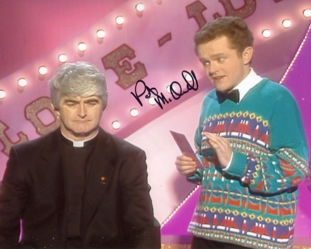 Lot 604: Father Ted comedy series 8x10 photo signed by...
