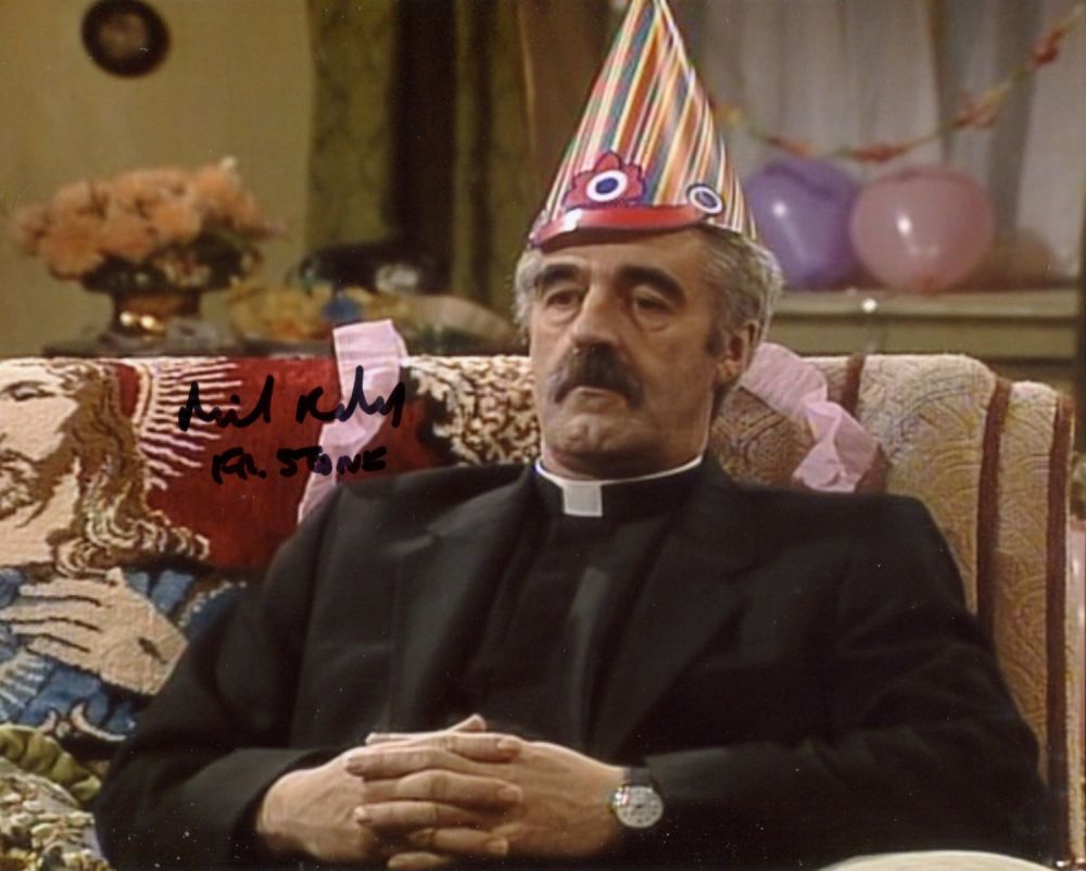 Lot 605: Father Ted comedy series 8x10 photo signed by...