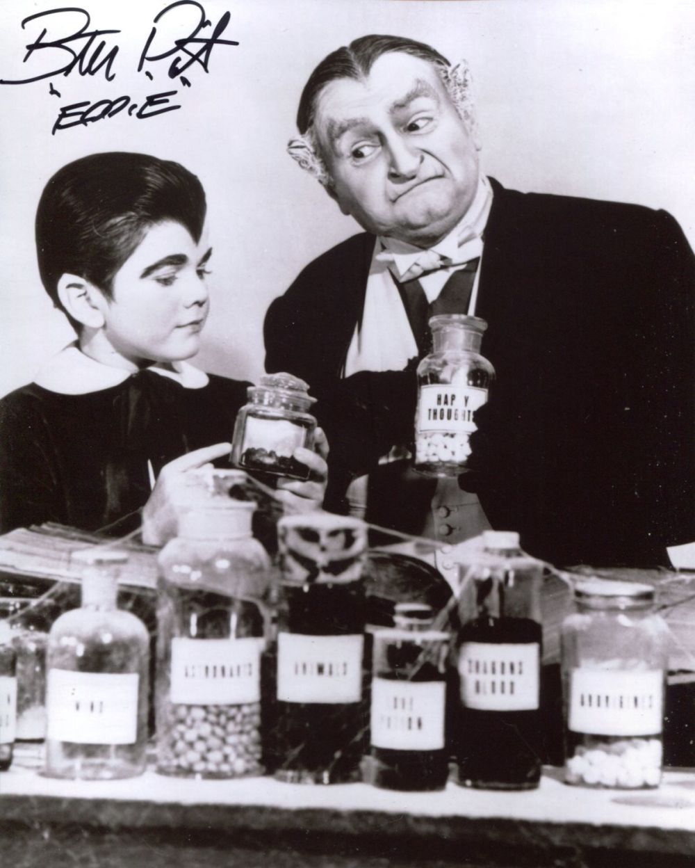 Lot 685: The Munsters. 8x10 photo signed by Butch Patrick...