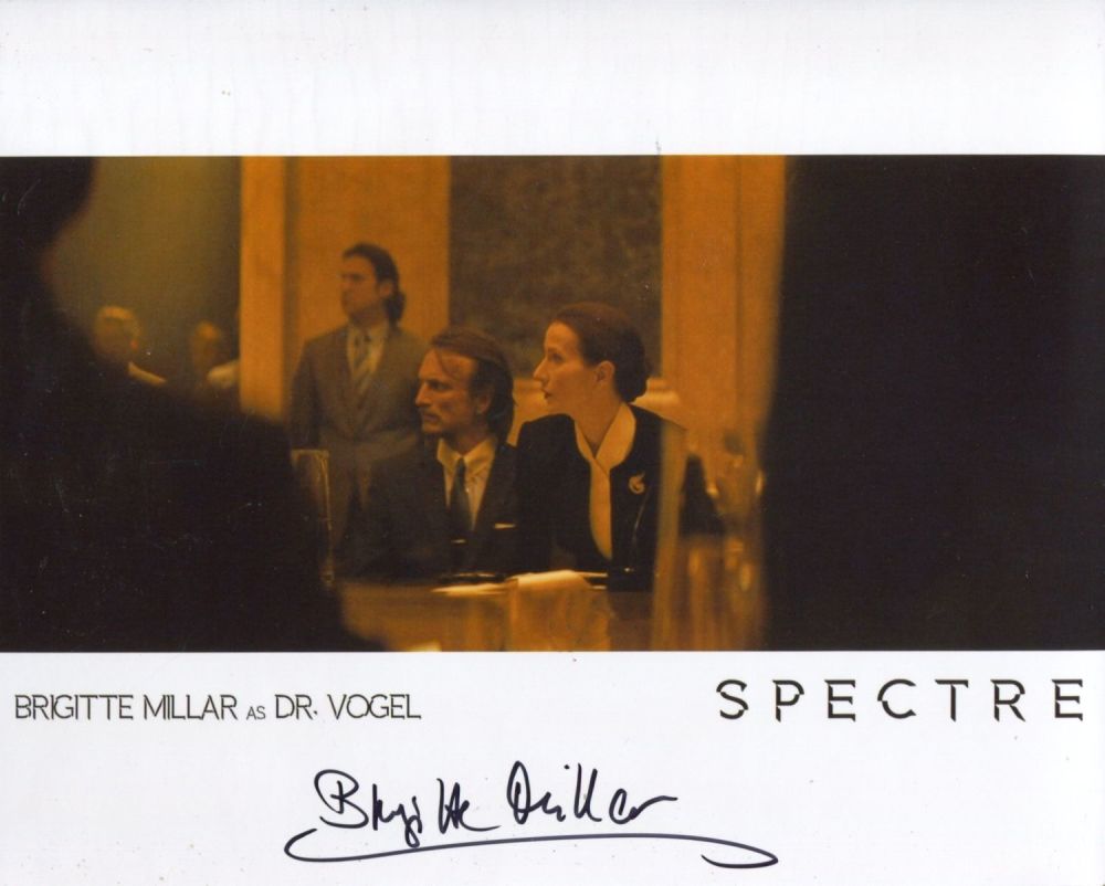 Lot 750: 007 James Bond movie Spectre 8x10 photo signed...