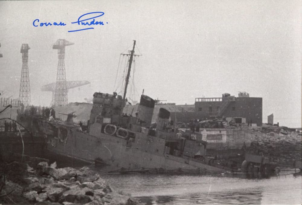 Lot 771: WW2 St Nazaire Raid commando Corran Purdon MC...