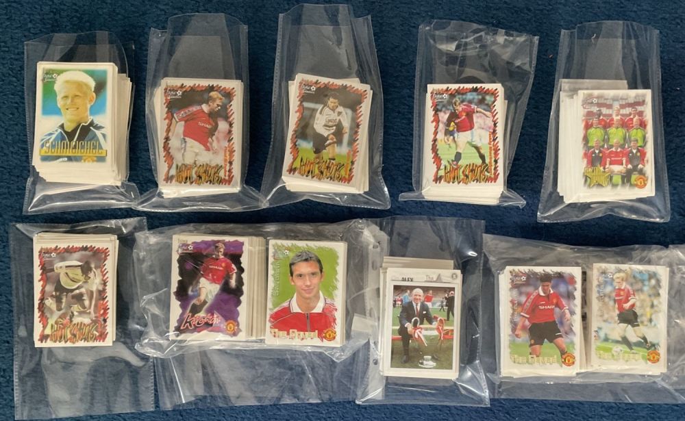 Lot 184: Football Collection of Over 400 Futera Manchester United...