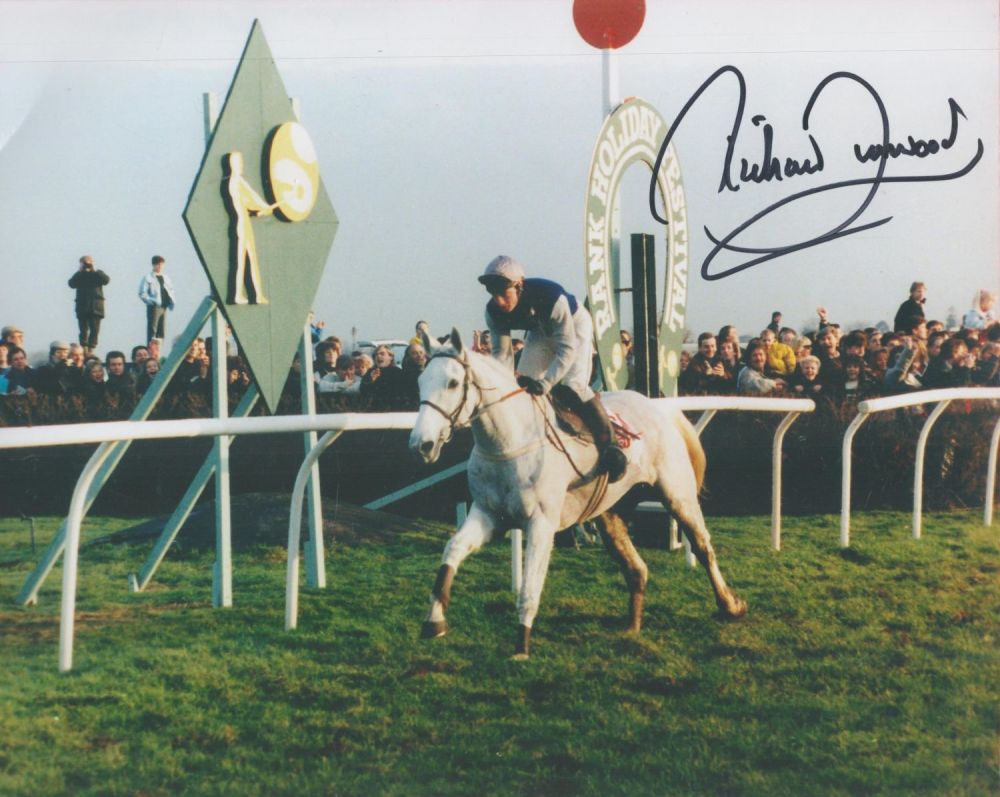 Lot 270: Horse Racing Richard Dunwoody (Desert Orchid) Signed 10x8...