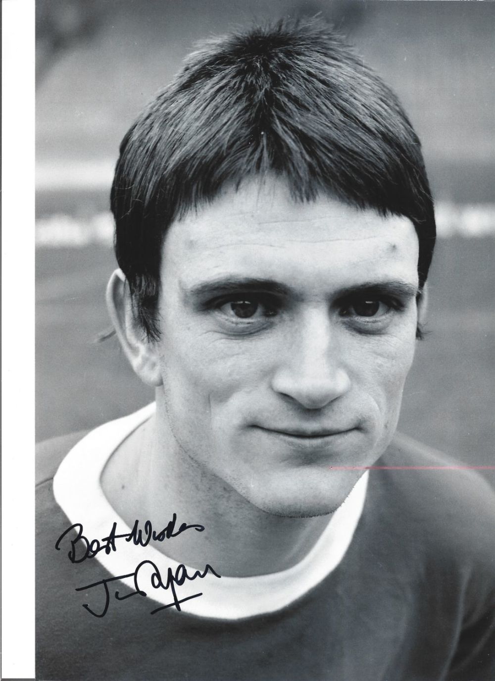 Lot 320: Jimmy Ryan signed Manchester United 12x8 black and...