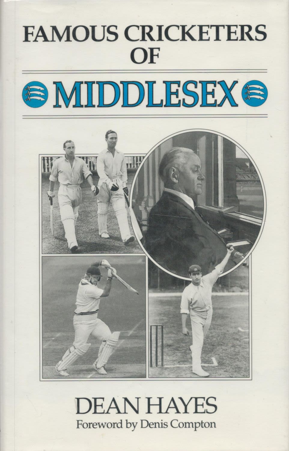 Lot 336: Cricket Author Dean Hayes Signed Hardback Book Titled...