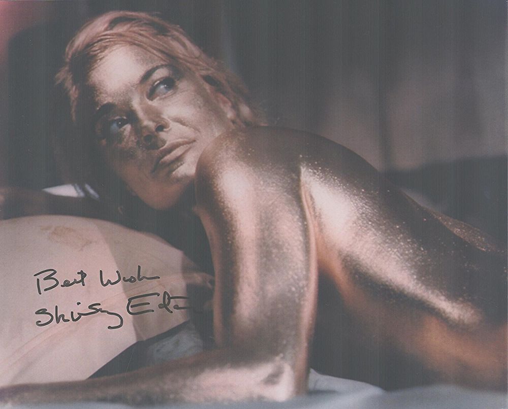 Lot 83: James Bond, Shirley Eaton signed 10x8 colour photograph....