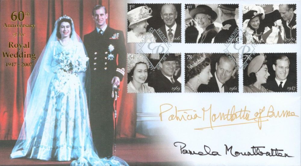 Lot 110: Patricia Mountbatten of Burma and Pamela Mountbatten Signed...