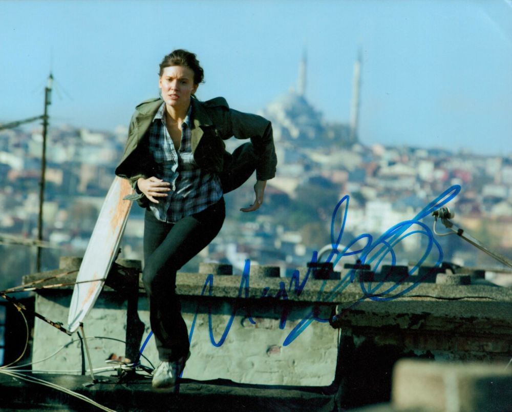 Lot 131: Maggie Grace signed 10x8 colour photo. American actress...