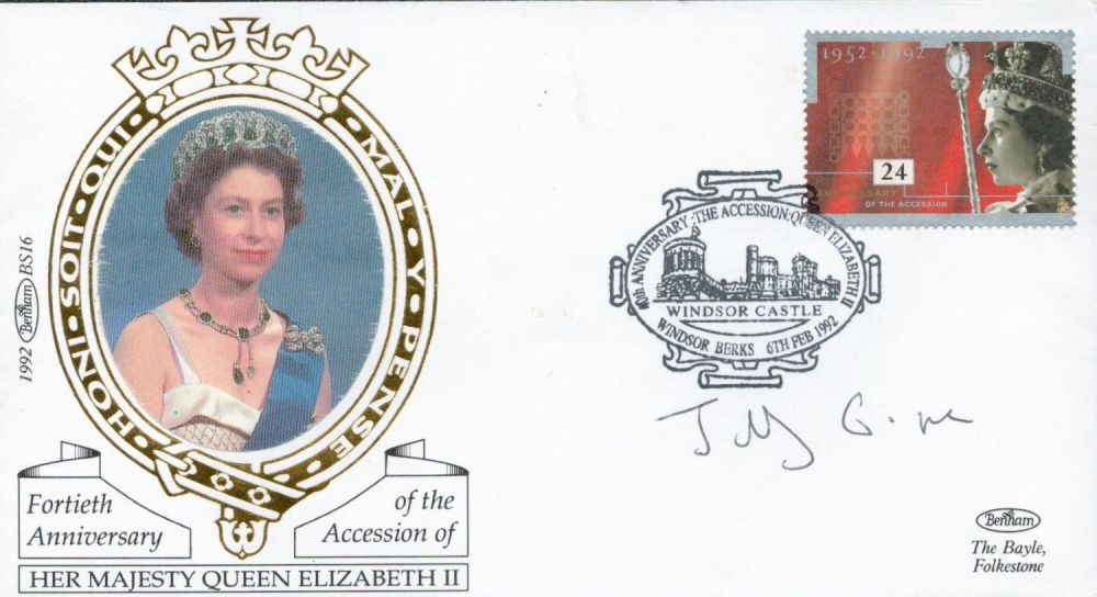 Lot 140: Jilly Cooper signed Her Majesty Queen Elizabeth II...