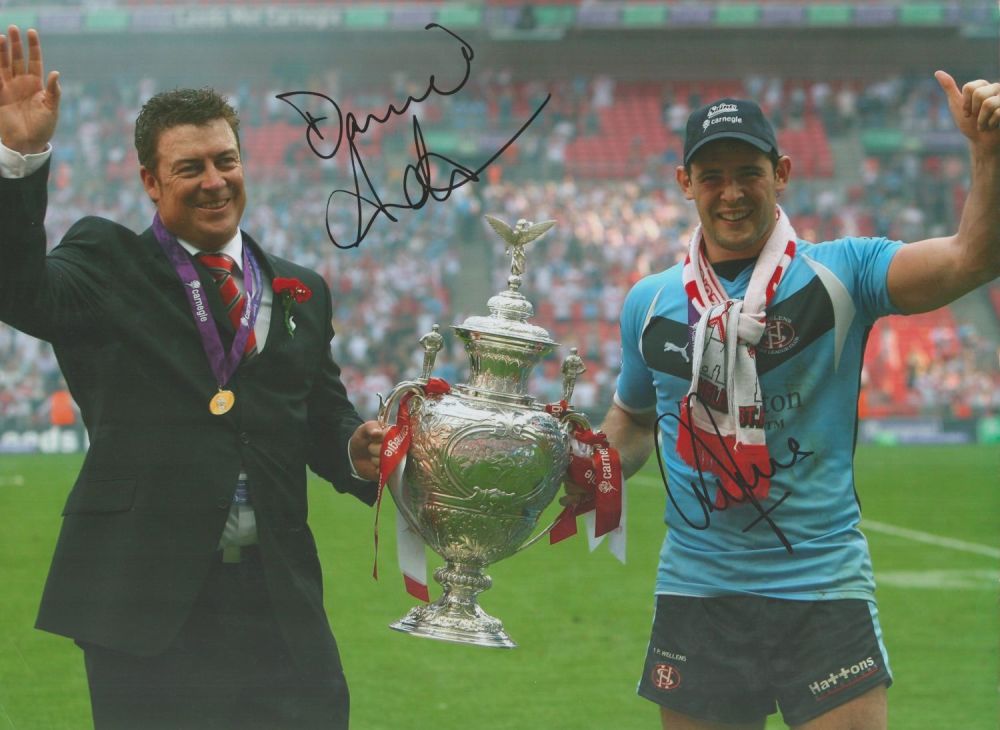 Lot 168: Rugby League St Helens RFC Coach Daniel Anderson...