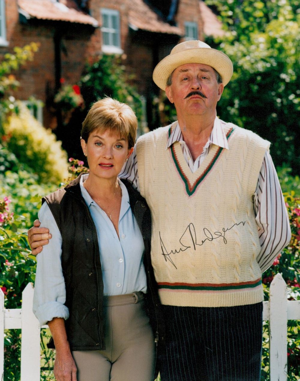 Lot 176: British Actress Anne Rogers Signed 10x8 inch Colour...