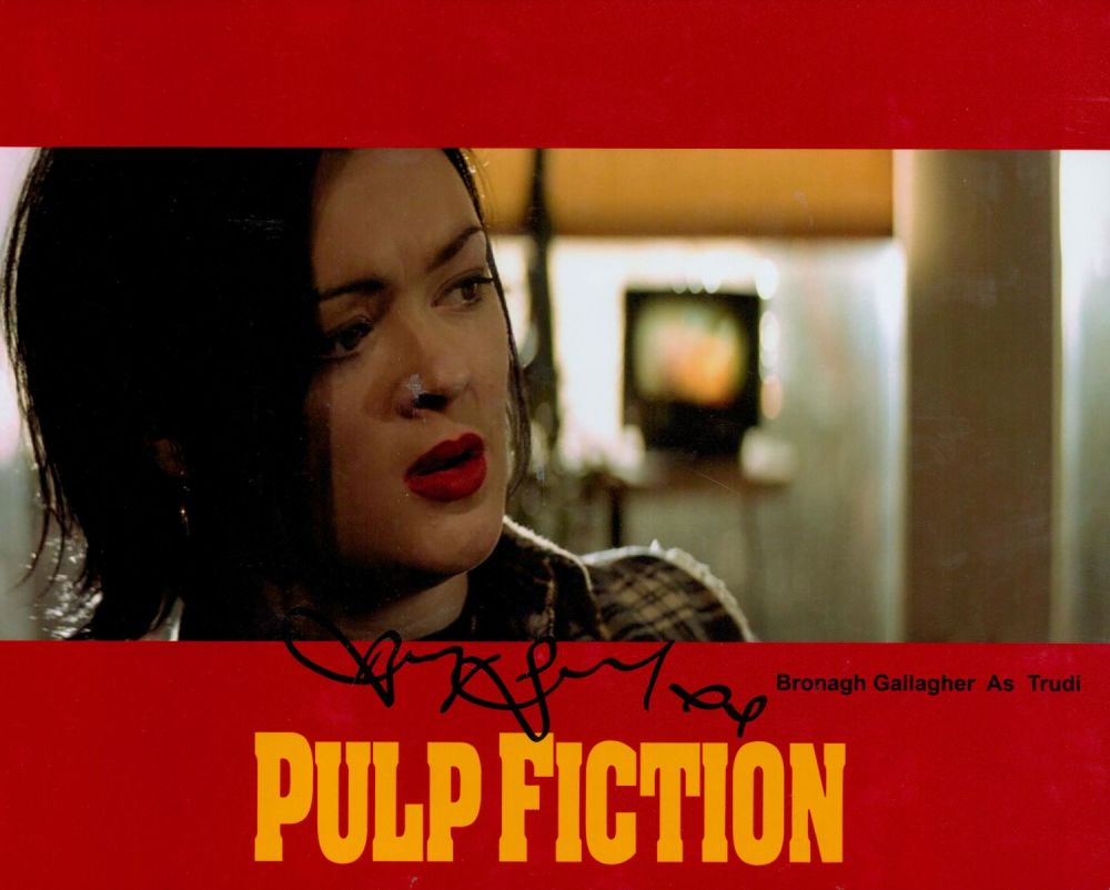 Lot 182: British Actress Bronagh Gallagher Signed 10x8 inch Colour...