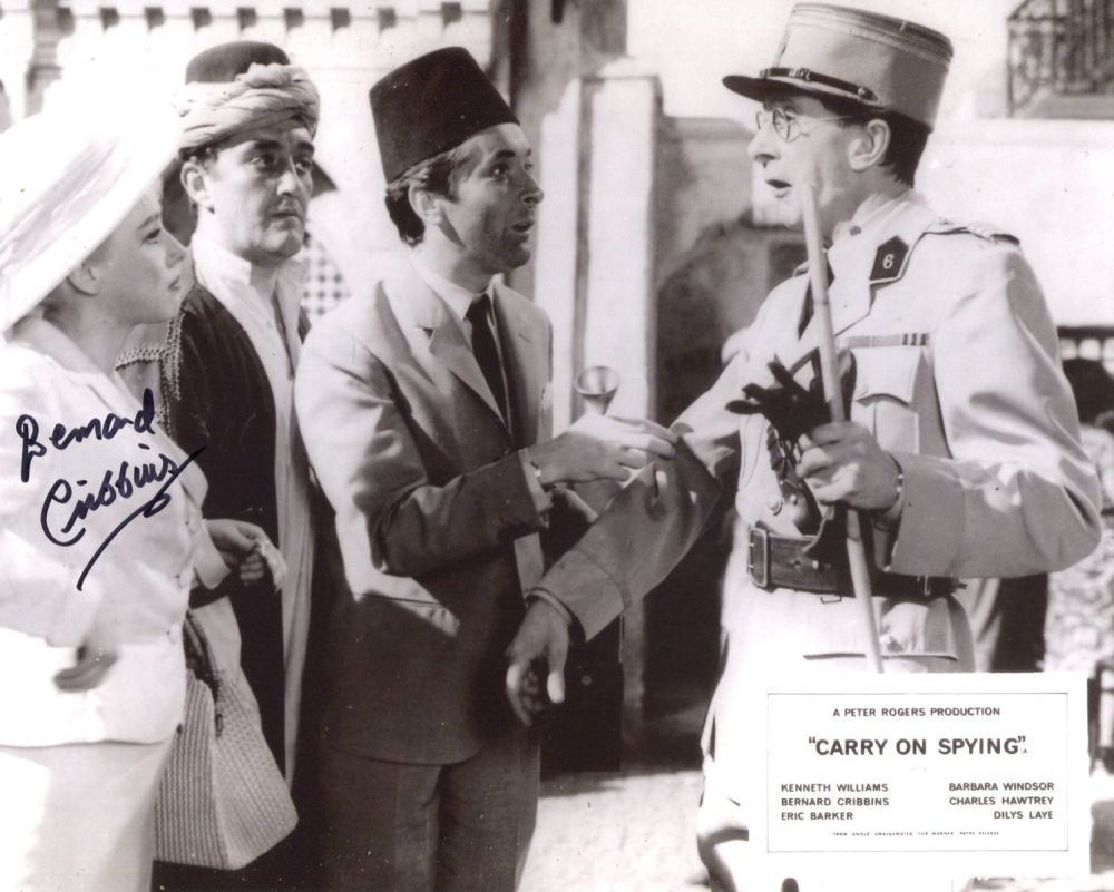 Lot 186: Carry On Spying 8x10 comedy movie photo signed...