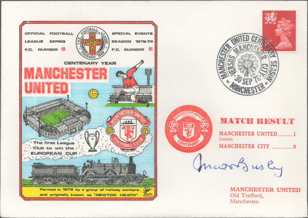 Lot 161: Manchester United V Manchester City 1978 Dawn Official...