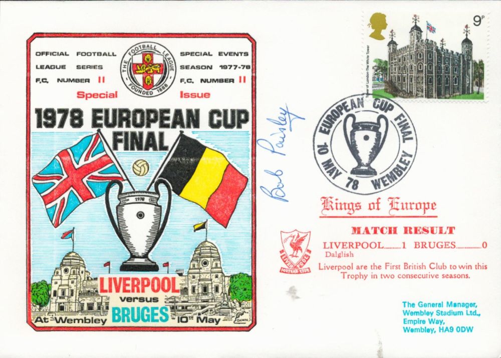 Lot 168: Liverpool V Bruges 1978 Dawn Official Football First...