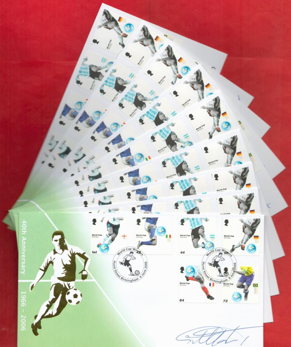 Lot 169: 1966 World Cup Collection 9 fantastic 40th Anniversary...