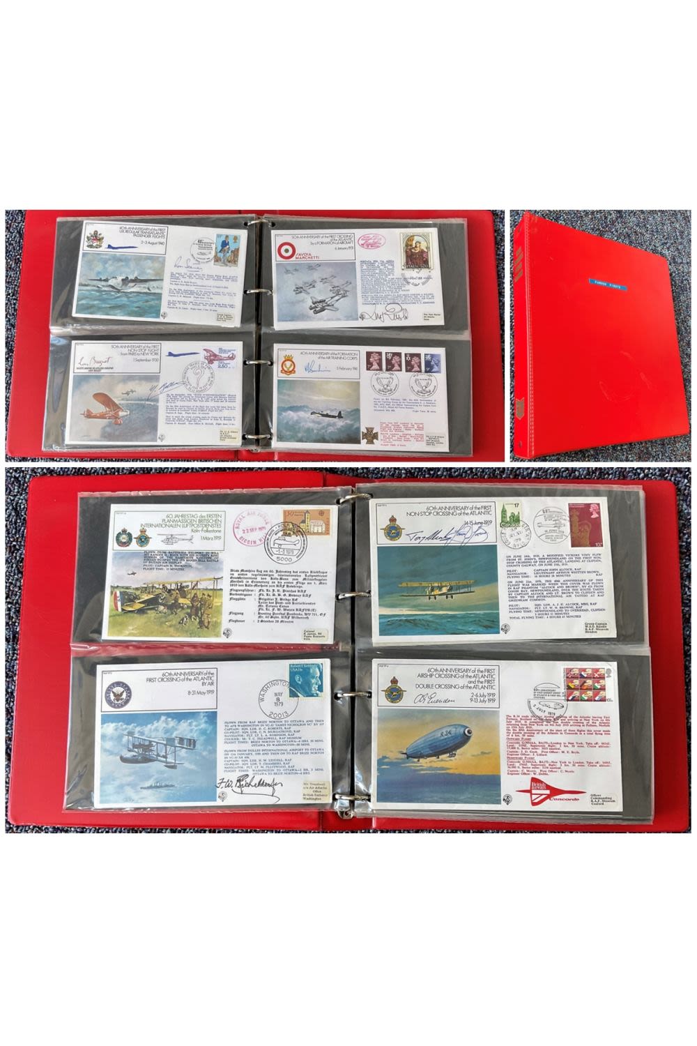 Lot 196: Fantastic Collection of 48 Famous First Series FDCs...