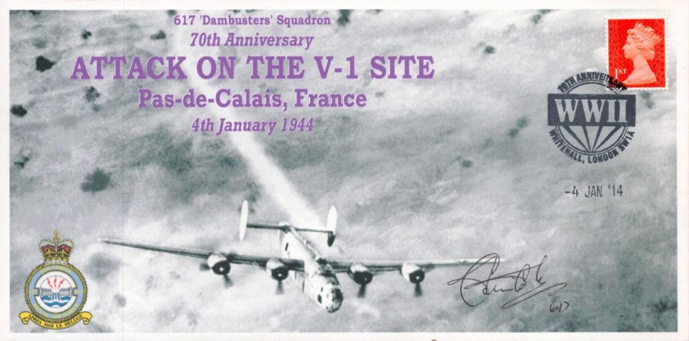 Lot 161: WW2 W/O Colin Cole (617 Sqn) Signed Attack...