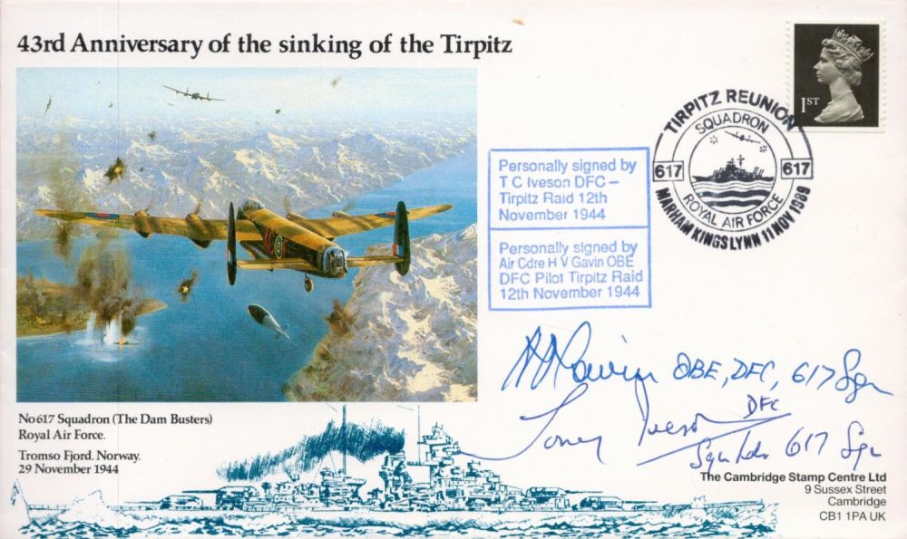 Lot 169: WW2 Sqn Ldr Tony Iveson and Air Cdre...