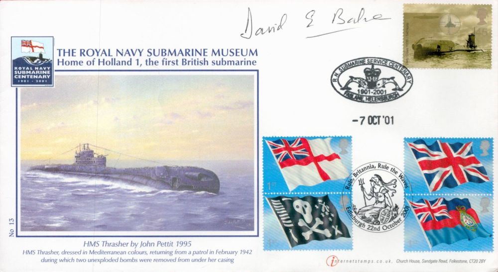 Lot 177: WW2 Navy Lt Cdr David Balme Signed Royal...