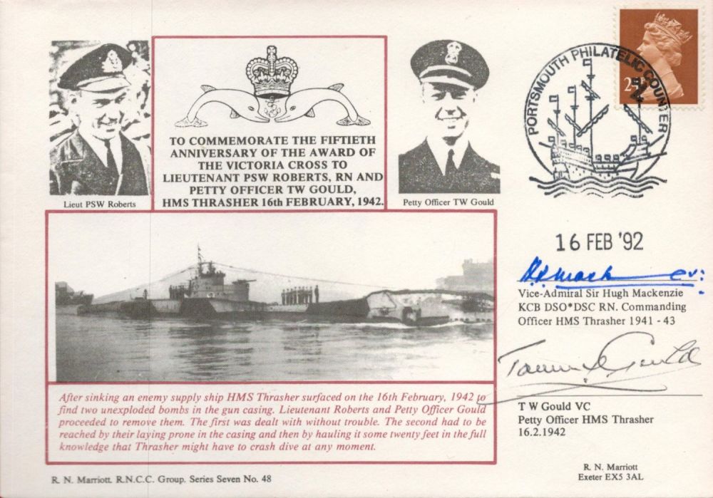 Lot 179: WW2 Navy Vice Ad Sir Hugh Mackenzie and...