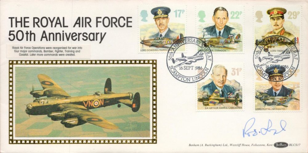 Lot 188: WW2 Wg Cdr Rod Learoyd VC Signed the...