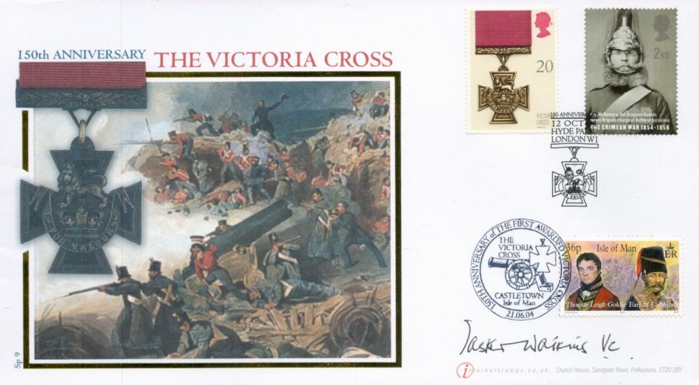 Lot 190: WW2 Sir Tasker Watkins VC GBE DL Signed...