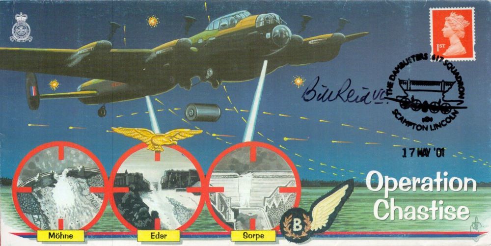 Lot 252: WW2 RAF Flt Lt Bill Reid VC Signed...