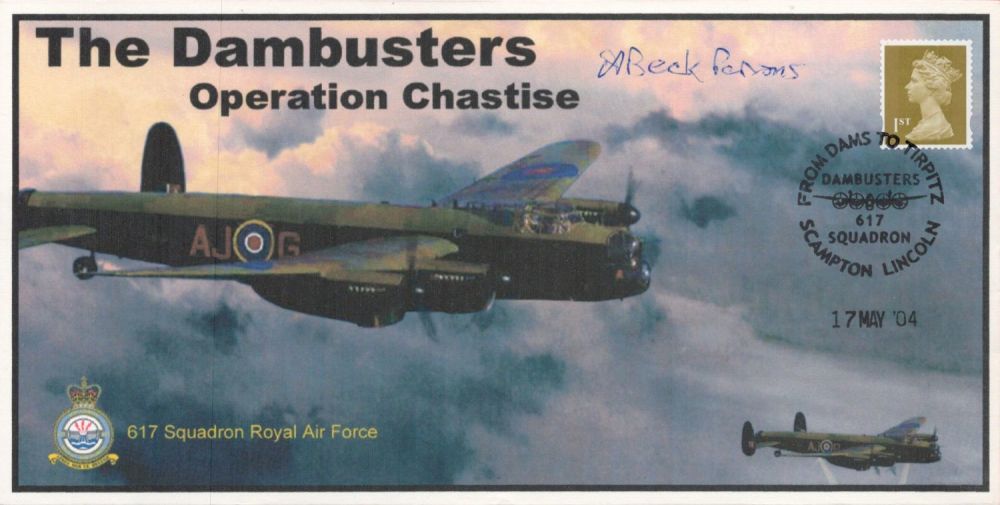 Lot 264: WW2 RAF A Back Parsons Signed the Dambusters...