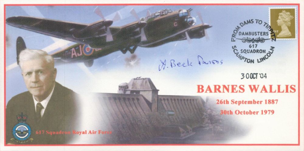 Lot 299: WW2 617 Sqn NCO Electrician A Beck Parsons...