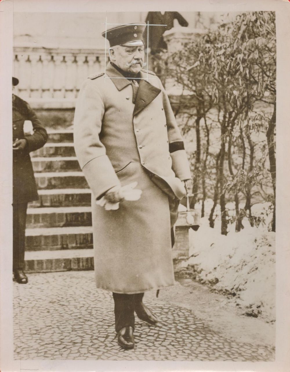 Lot 371: WW1 German President Von Hindenburg Original Vintage War...
