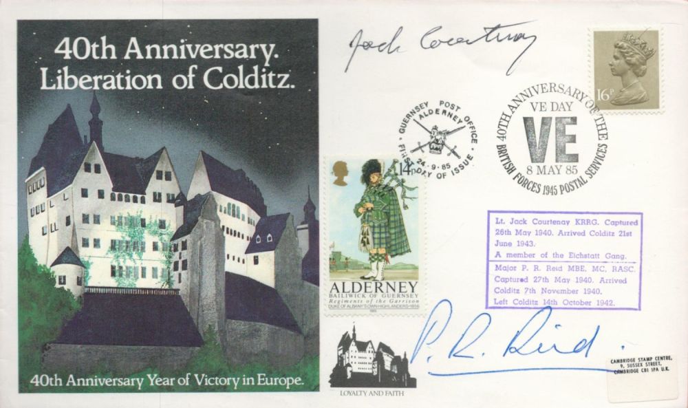 Lot 378: WW2 Lt Jack Courtenay and Major PR Reid...