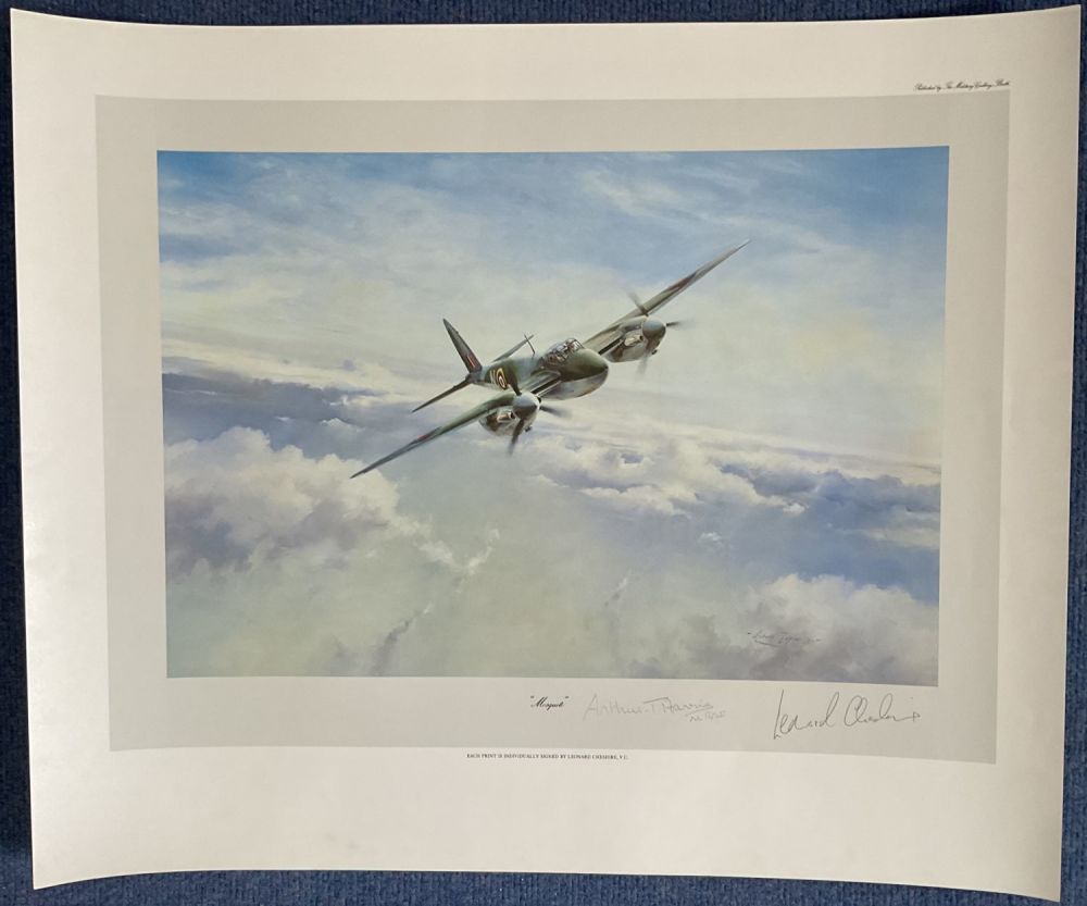 Lot 418: WW2 Arthur T Harris and Grp Cptn Leonard...