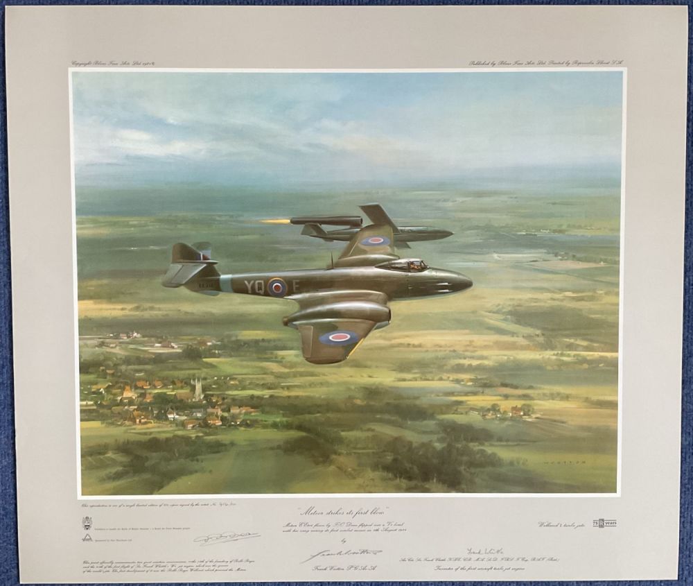 Lot 419: WW2 F/O Dean, Frank Whittle and Frank Wootton...