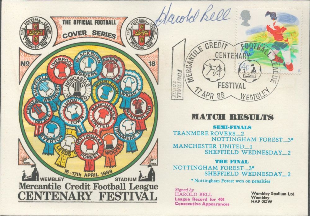 Lot 215: Harold Bell signed official Mercantile Festival 1988 Dawn...