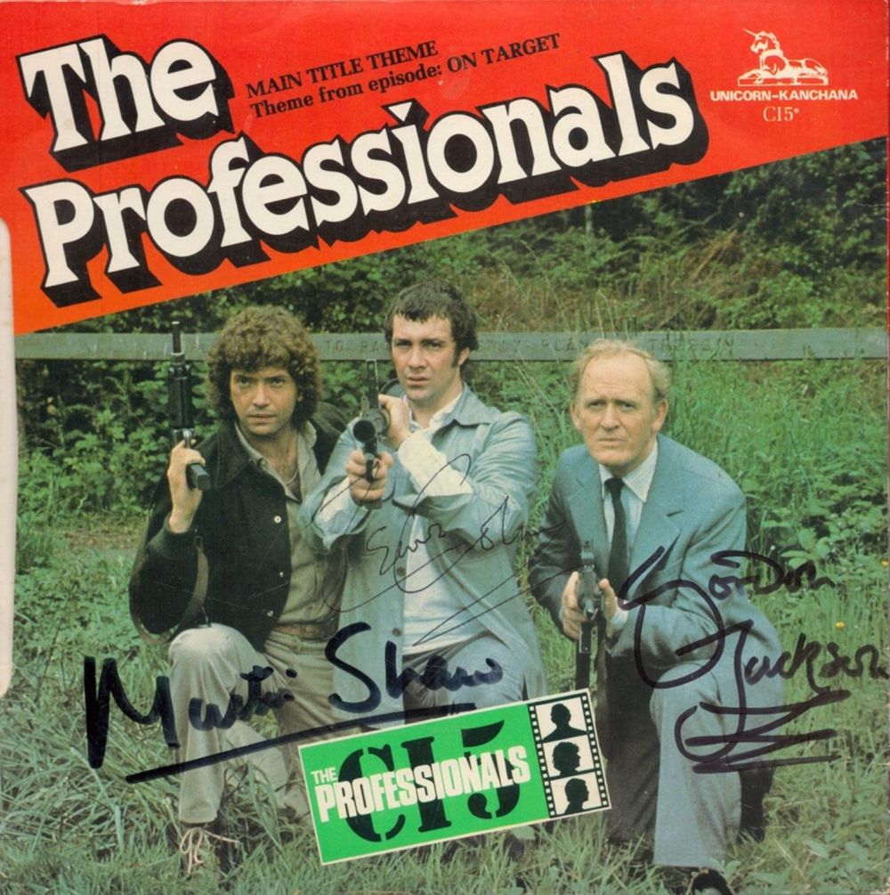 Lot 119: The Professionals and The New Avengers TV Theme...