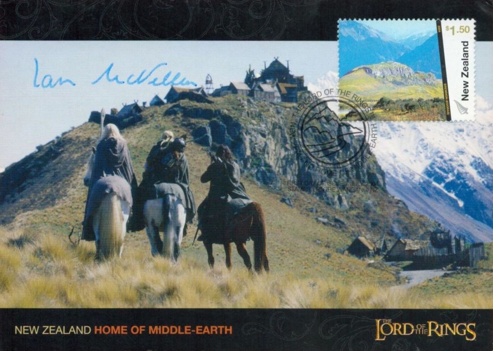 Lot 123: Ian McKellen, a signed Lord of the Rings:...