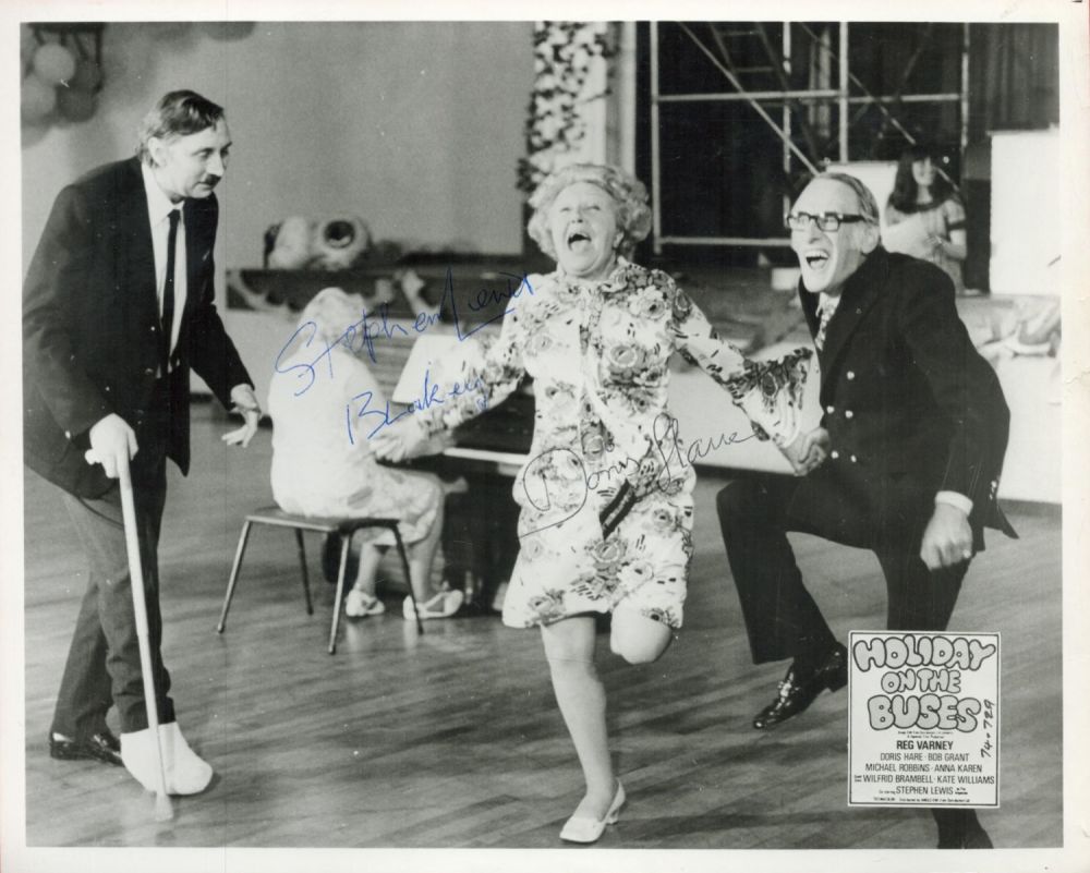 Lot 132: Holiday on the Buses, a 10x8 b/w film...