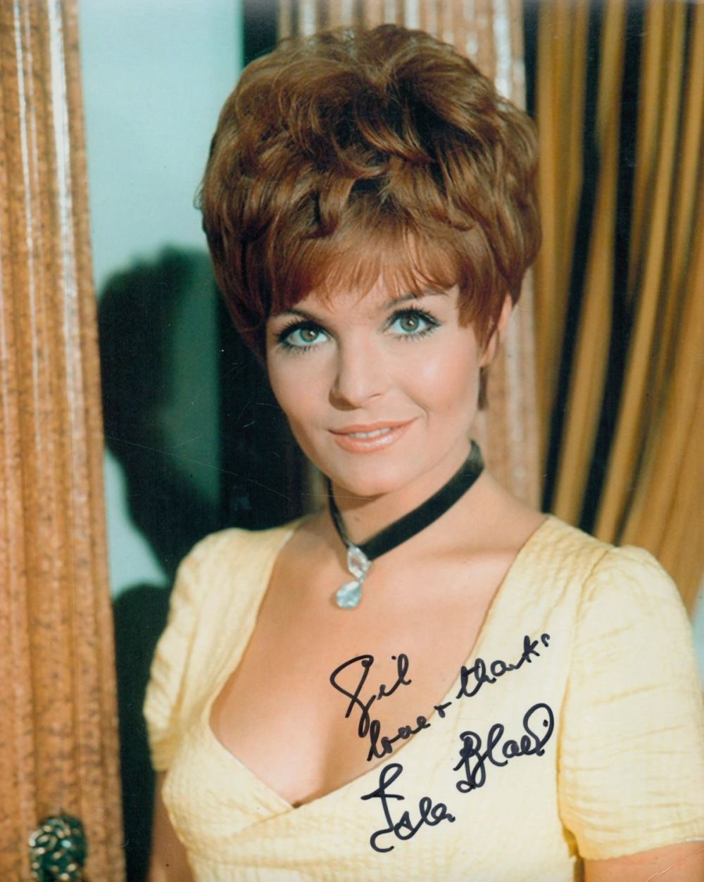 Lot 202: Isla Blair signed 10x8 colour photo. Dedicated. Good...
