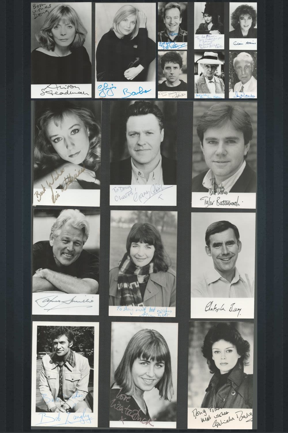 Lot 263: Entertainment Collection 17 fantastic signed 6x4 black and...