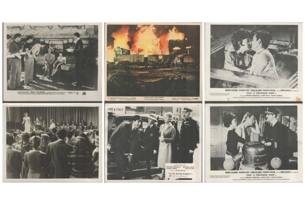 Lot 279: Film Collection over 20 original Film stills and...