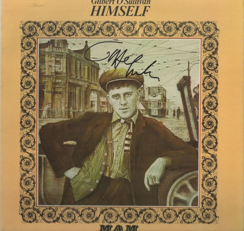 Lot 328: Gilbert O'Sullivan Singer Signed 1971 Lp Record 'Himself'....