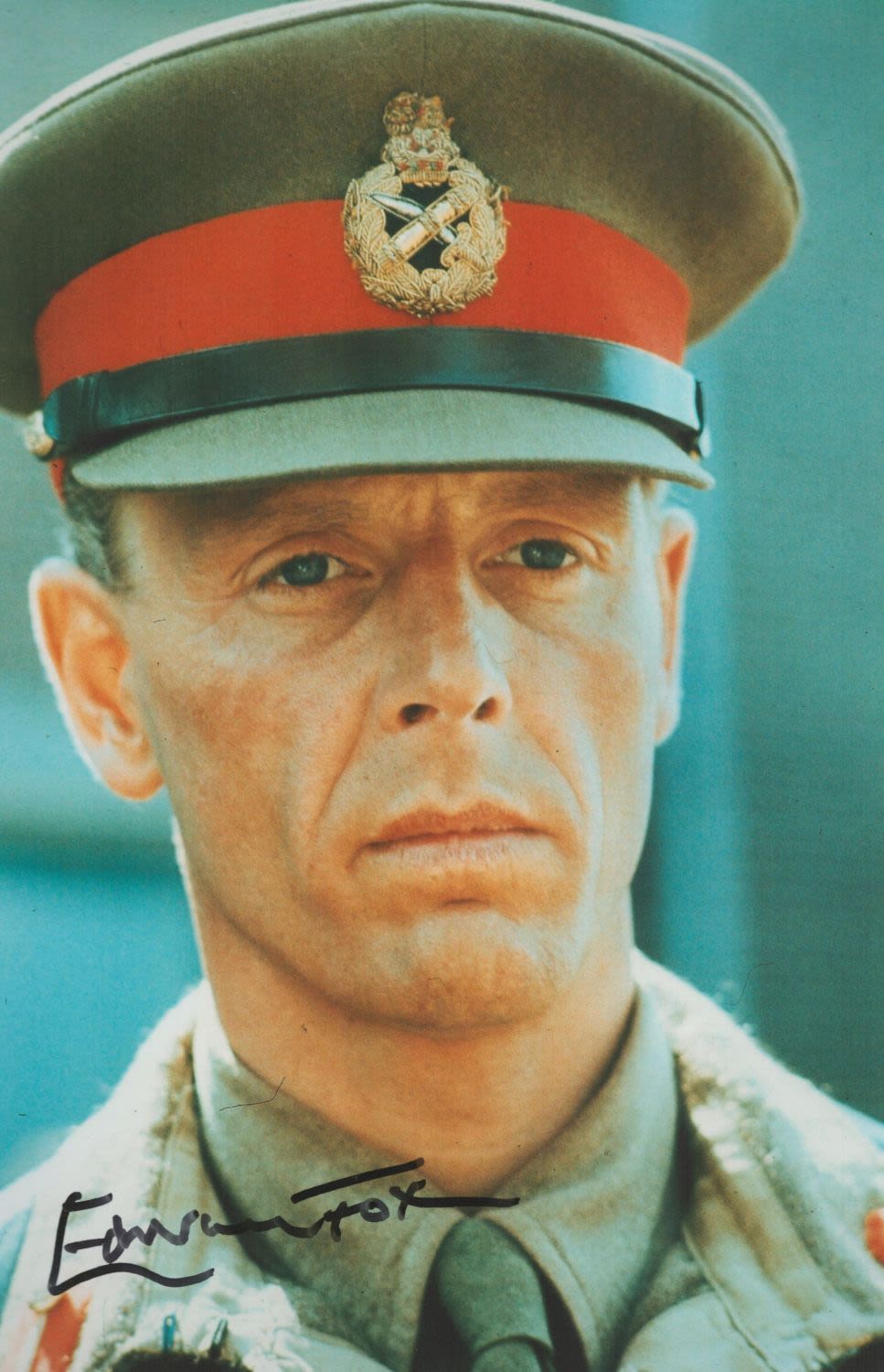 Lot 338: Edward Fox Actor Signed 'A Bridge To Far'...