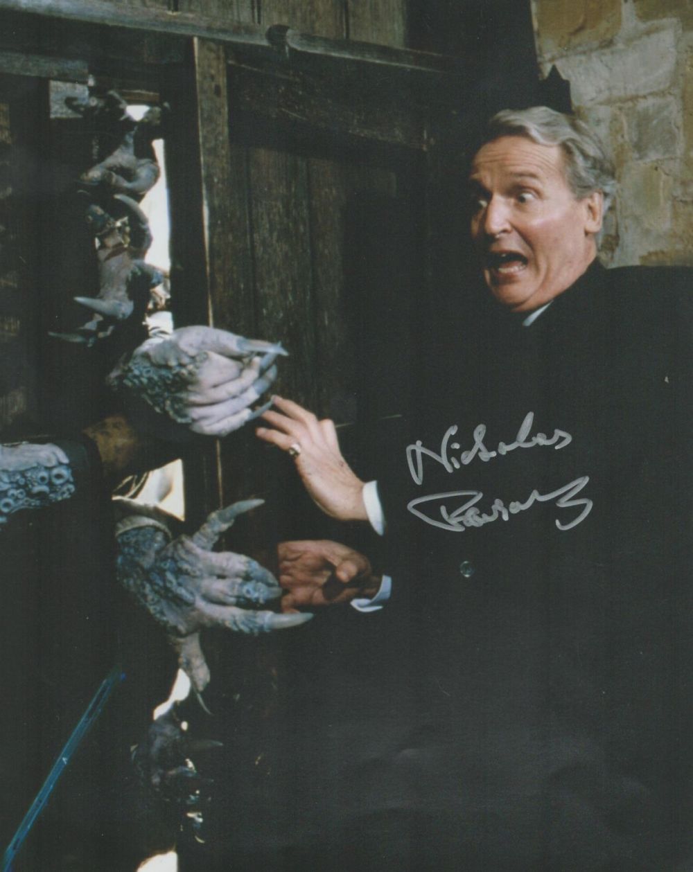 Lot 343: Nicholas Parsons (1923-2020) Actor Signed Doctor Who 8x10...
