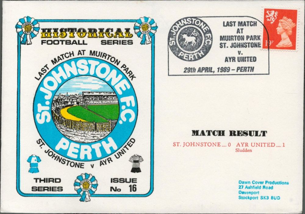 Lot 356: Football Historical Football Series FDC Last Match at...