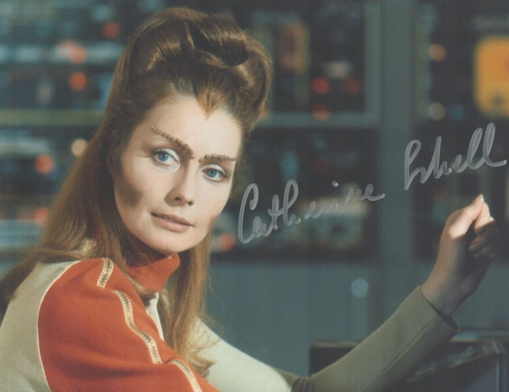 Lot 481: Catherine Schell signed 10x8 colour photo. Catherine Schell...