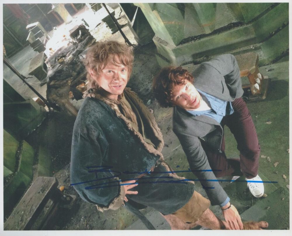 Lot 490: Benedict Cumberbatch signed 10x8 colour photo. Benedict Timothy...