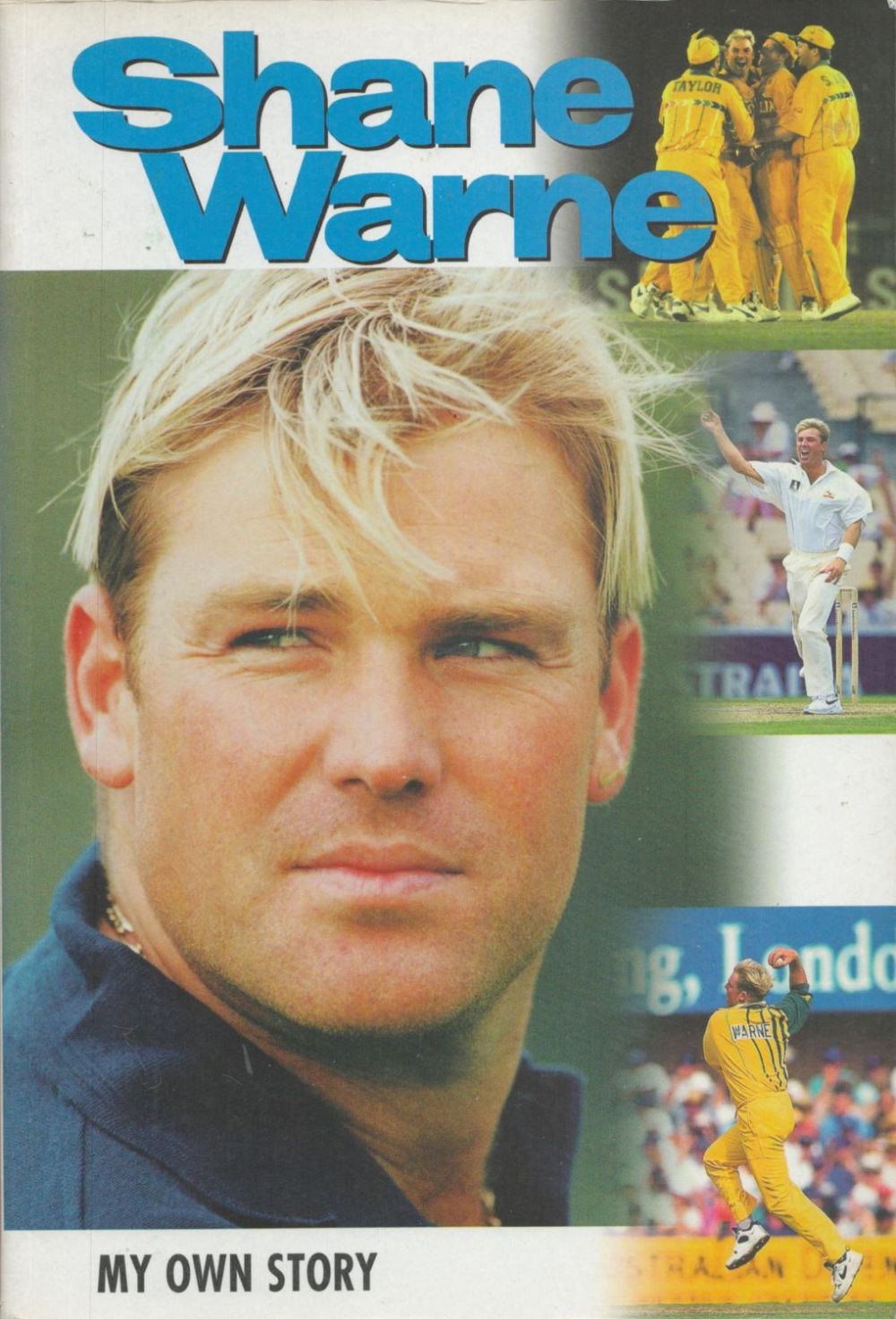 Lot 512: Cricket Legend Shane Warne Signed Shane Warne Paperback...