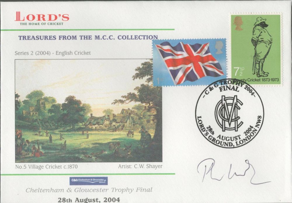 Lot 623: Philip Weston signed Lord's of the home of...